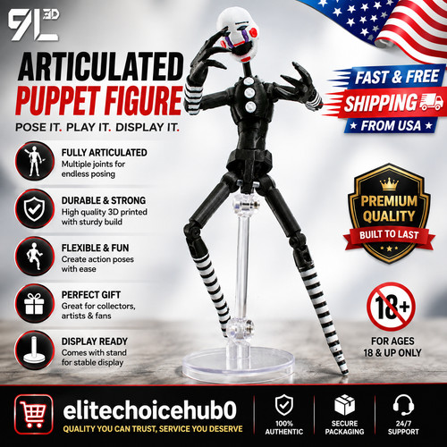 Printed puppet titan13 fnf - 3d,