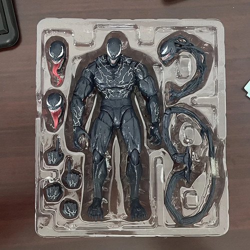 Venom action figure movable - action,