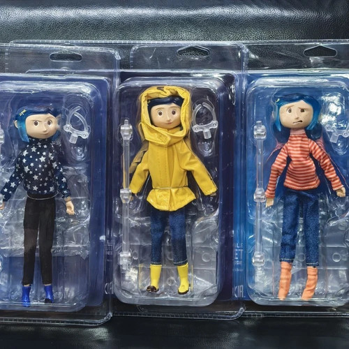 3pcs coraline action figure - coraline,