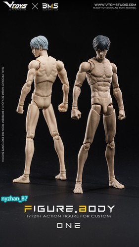 Vtoys bms male anime - vtoys, 1:12