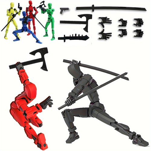 Unassembled piece set 3d - set,